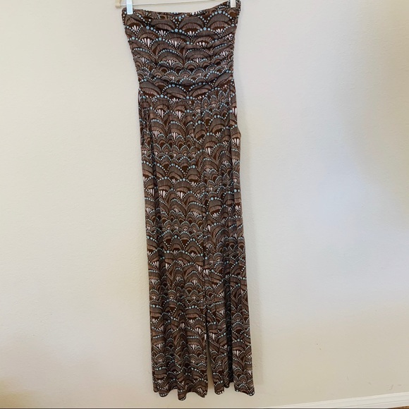 Freshine Strapless Wide Leg Palazzo Jumpsuit - Picture 6 of 15